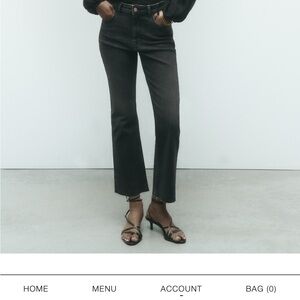 Zara, black jeans